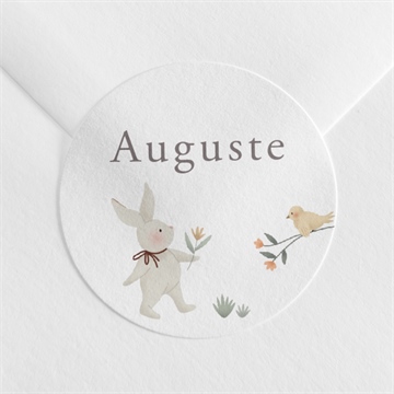 Sticker naissance petits compères