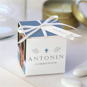 Boîte à dragées - cube