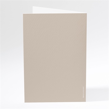 Menu communion le sacrement - Dos du menu