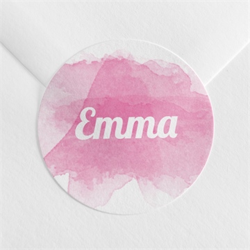 Sticker naissance joli conte