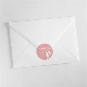 Sticker naissance poésie aimantée - Mise en situation