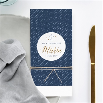 Menu communion relief