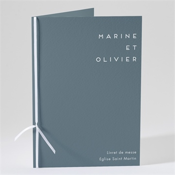 Livret de messe mariage confiance
