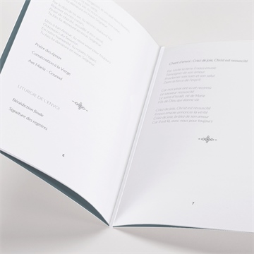 Livret de messe mariage confiance - Mise en situation