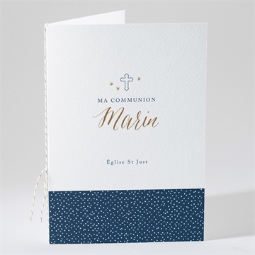 Livret de messe communion relief photomaton