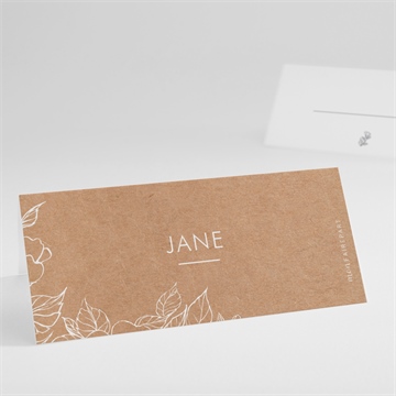 Marque-place communion illuminations portrait