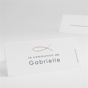 Marque-place communion jour sacré