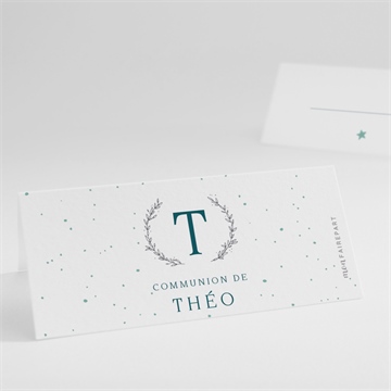 Marque-place communion ma couronne