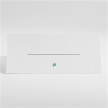 Marque-place communion ma couronne - Dos du marque-place