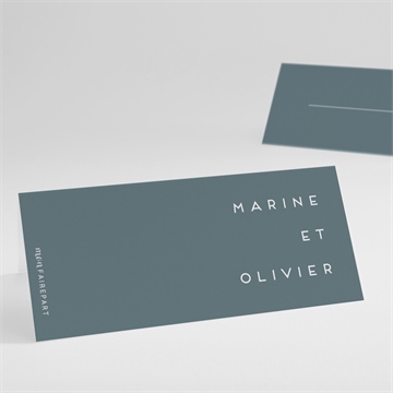 Marque-place mariage confiance