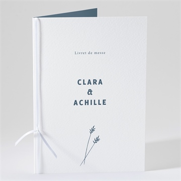 Livret de messe mariage esquisse