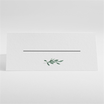 Marque-place mariage so chic - Dos du marque-place