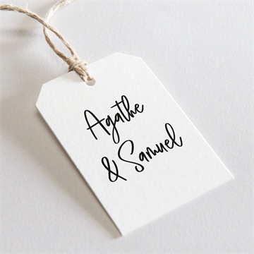 Etiquette mariage juste nous