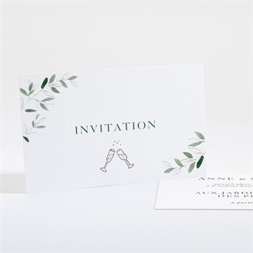 Carton d'invitation mariage la belle histoire