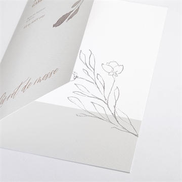 Livret de messe mariage élégance - Détail du livret