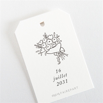 Etiquette mariage la belle histoire - Dos de l'étiquette