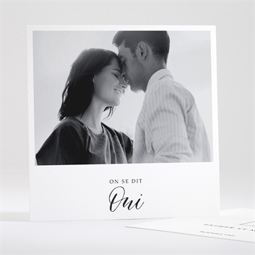 Save the Date mariage liés pour toujours duo