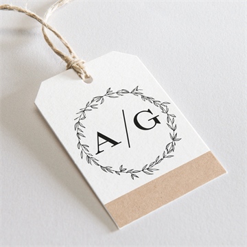 Etiquette mariage douce harmonie