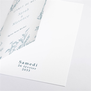 Livret de messe mariage jouy exclusif - Détail du livret