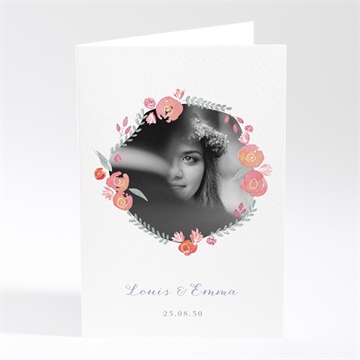 Menu mariage couronnés