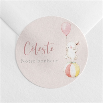 Sticker naissance en equilibre