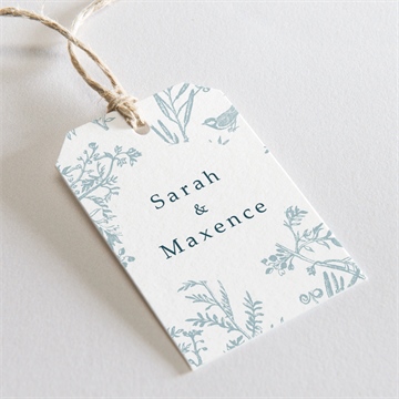 Etiquette mariage jouy exclusif pochon