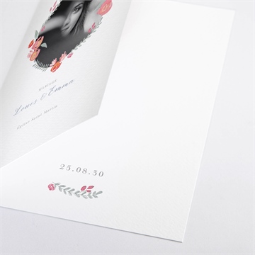 Livret de messe mariage couronnés - Détail du livret