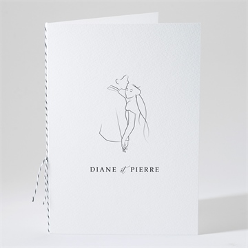 Livret de messe mariage belle esquisse