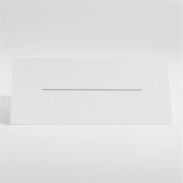 Marque-place mariage belle esquisse - Dos du marque-place