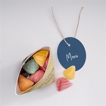 Boîte surprise mariage notre télégramme - Intérieur de la boîte