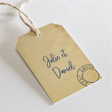 Etiquette mariage notre télégramme accordéon