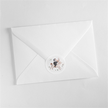 Sticker naissance petite escapade - Mise en situation