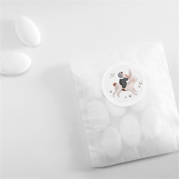 Sticker naissance petite escapade - Mise en situation