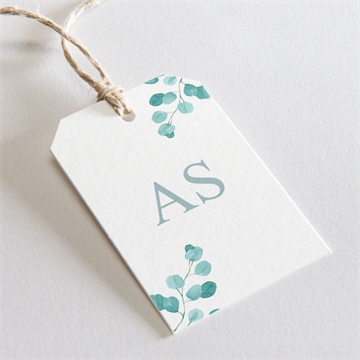 Etiquette mariage tourbillonnant