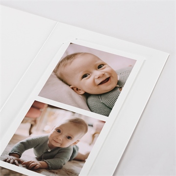 Faire-part naissance sur un arbre perché - Détail du faire-part