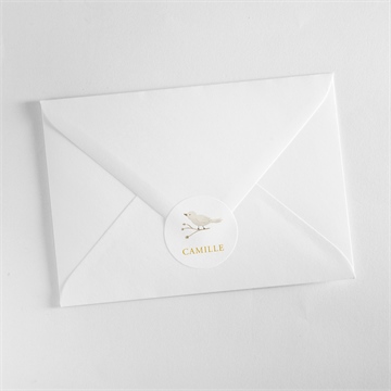 Sticker naissance célébration - Mise en situation