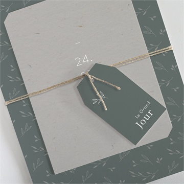 Faire-part mariage elegance - Vue d'ensemble