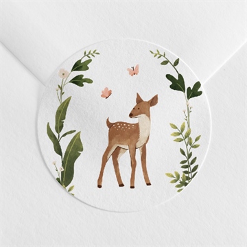 Sticker naissance tendre eveil