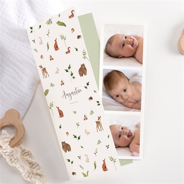 Faire-part naissance joyeux compères