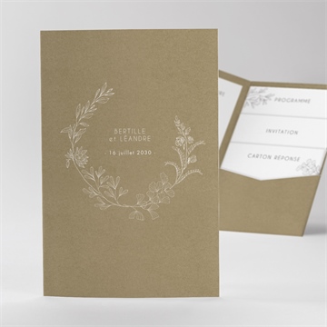 Faire-part mariage festivités