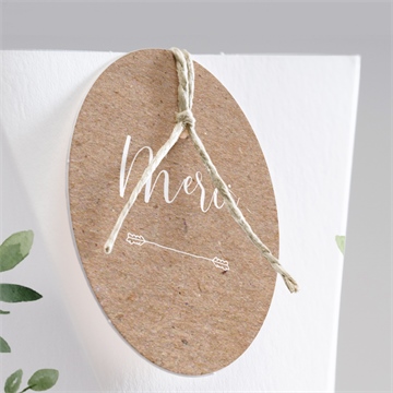 Boîte surprise mariage balade champetre - Détail de la boîte