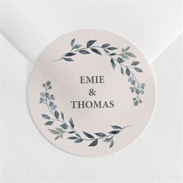 Sticker mariage bel eclat superposition