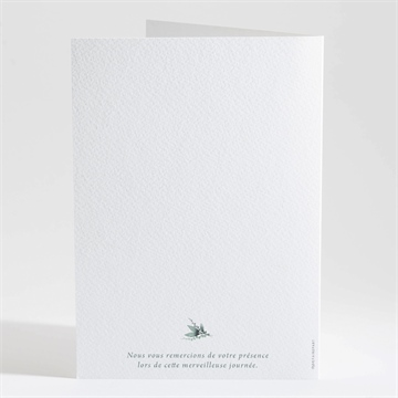 Livret de messe mariage l'absolu - Dos du livret