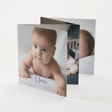 Faire-part naissance pêle mêle à gratter