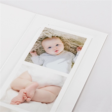 Faire-part naissance poésie photomaton - Détail du faire-part