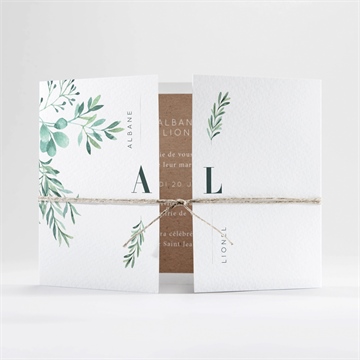 Carte 2 volets - paysage