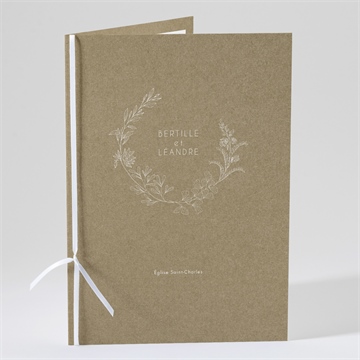 Livret de messe mariage festivités