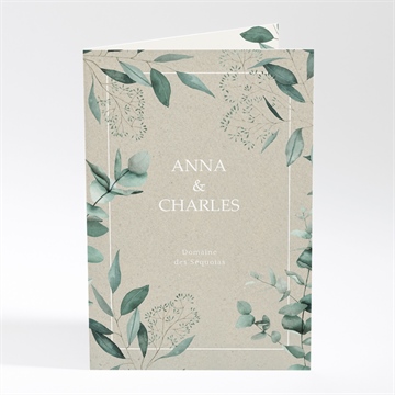 Menu mariage intimité ensemencé