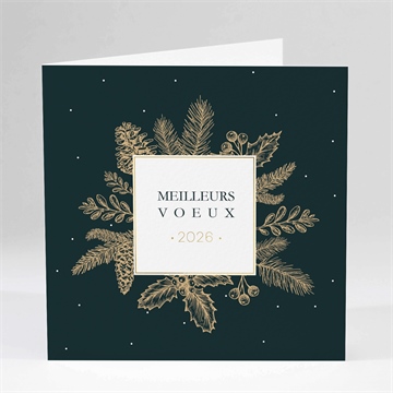 Carte de voeux regards croisés