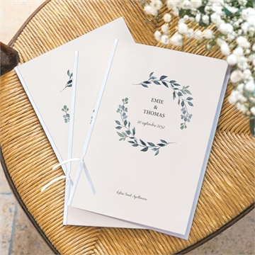 Livret de messe mariage bel eclat